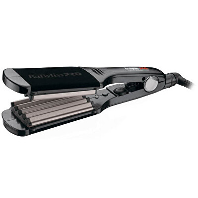 BaByliss PRO - Profesionální krepovací maxi styler s povrchovou úpravou pomocí EP Technologie 60 mm BAB2512EPCE