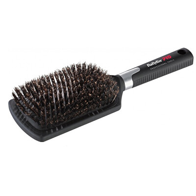 BaByliss PRO - Profesionální rozčesávací kartáč s kančími štětinami BABBB1E