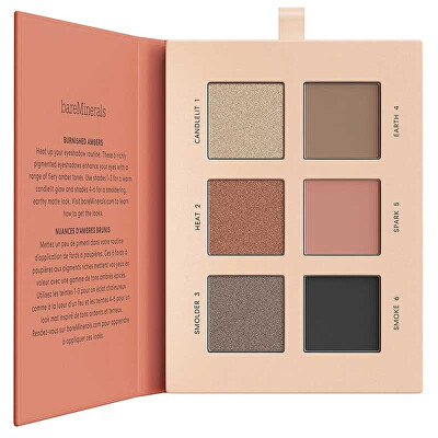 bareMinerals - Paletka očních stínů Burnished (Mineralist Eyeshadow Palette) 7,8 g