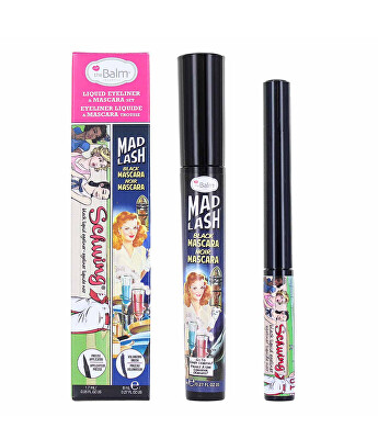 theBalm - Sada dekorativní kosmetiky (Liquid Eyeliner and Mascara Set)