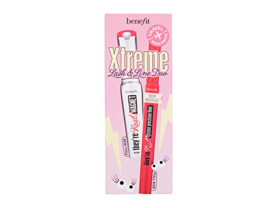 Benefit - Dárková sada dekorativní kosmetiky Xtreme Lash & Line Duo Black