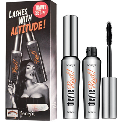 Benefit - Prodlužující řasenka They`re Real (Beyond Mascara Duo) 2 x 8,5 g