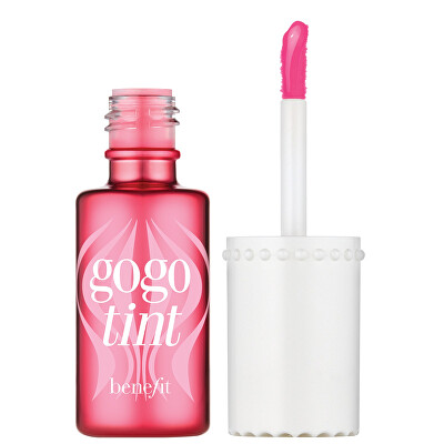 Benefit - Tekutá barva na rty a tváře GogoTint (Lip & Cheek Stain Bright Cherry) 6 ml