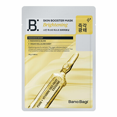 BANOBAGI - Rozjasňující pleťová maska Brightening (Skin Booster Mask) 25 g