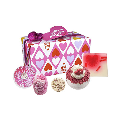 Bomb Cosmetics - Dárková sada do koupele Love you