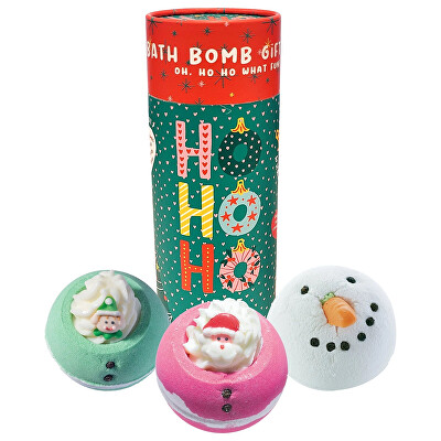 Bomb Cosmetics - Dárková sada v tubě Ho Ho Ho Bath Bomb