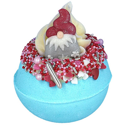 Bomb Cosmetics - Šumivá koupelová bomba The Christmas Gonk 160 g