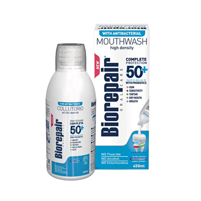 Biorepair - Ústní voda Complete Protection 50+ Mouthwash 450 ml