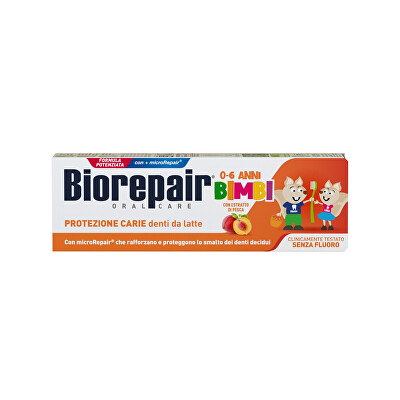 Biorepair - Dětská zubní pasta Broskev Kids Toothpaste 50 ml