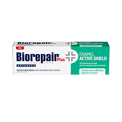 Biorepair - Zubní pasta Plus Advanced Enamel Active Shield Toothpaste 75 ml