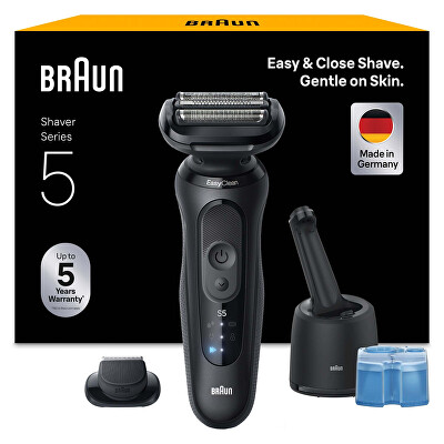 Braun - Elektrický holicí strojek Series 5 + stanice SmartCare 52-N7200CC