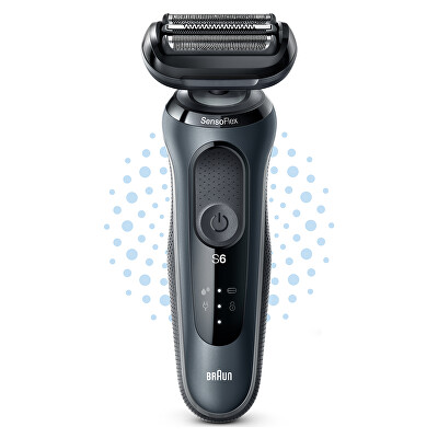 Braun - Elektrický holicí strojek Series 6 61-N1000s Black