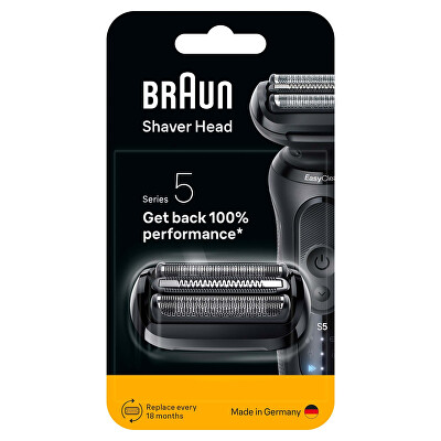 Braun - Náhradní hlavice 54b Silver pro strojek Series 5
