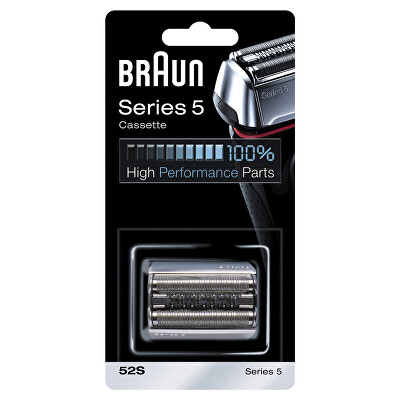 Braun - Náhradní hlavice s planžetou pro elektrický holicí strojek Combi Pack Series 5 Flex Motion 52S Silver