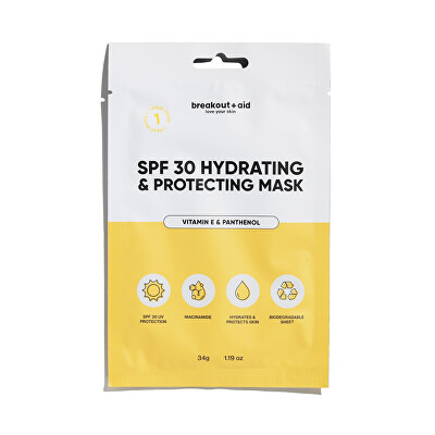 Breakout+aid - Pleťová maska SPF 30 Hydrating & Protecting Mask 34 g