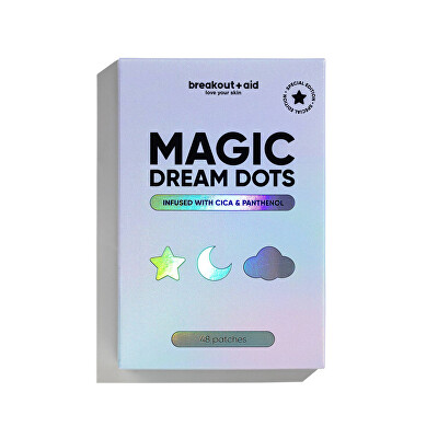 Breakout+aid - Náplasti na lokální ošetření akné Magic Dream Dots 48 ks