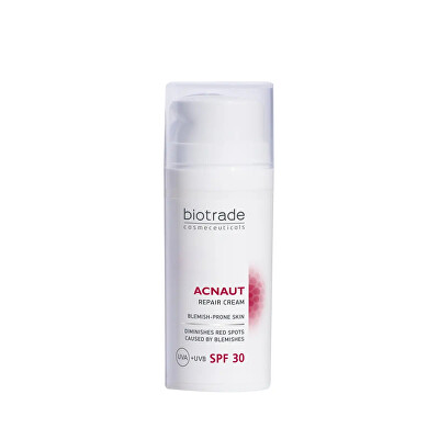 Biotrade - Regenerační krém pro pleť se sklonem k nedokonalostem SPF 30 Acnaut (Repair Cream) 30 ml