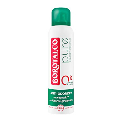 Borotalco - Dezodorant v spreji Pure Anti-Odor Dry (Deo Spray) 150 ml