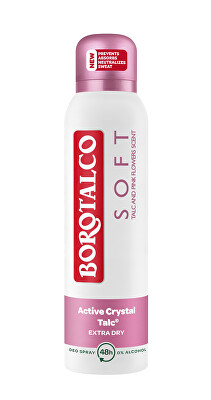 Borotalco - Deodorant ve spreji Soft (Deo Spray) 150 ml