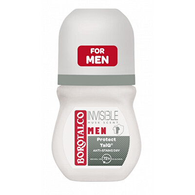 Borotalco - Kuličkový deodorant Men Invisible Dry (Deo Roll-On) 50 ml