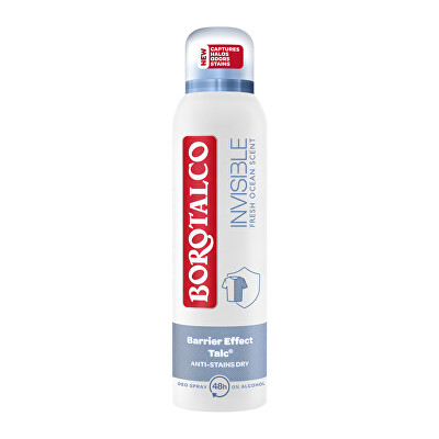 Borotalco - Deodorant ve spreji Invisible Fresh (Deo Spray) 150 ml