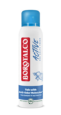 Borotalco - Svěží deodorant mořská sůl Active (Deo Spray) 150 ml