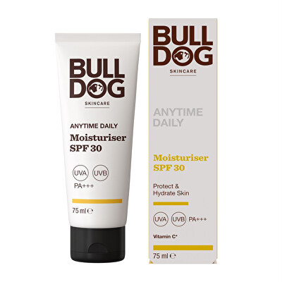 Bulldog - Hydratační pleťový krém SPF 30 Anytime Daily Moisturise 75 ml