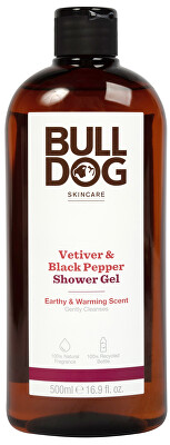 Bulldog - Sprchový gel Vetiver a Černý pepř (Shower Gel) 500 ml