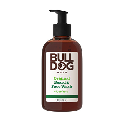Bulldog - Mycí gel na vousy a tvář Original (Beard and Face Wash 2v1) 300 ml