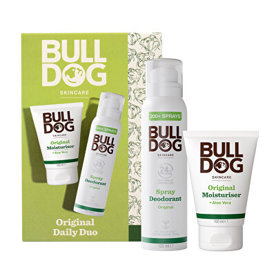 Bulldog - Dárková sada Original Daily Duo Deodorant Spray and Moisturizer