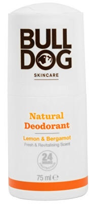 Bulldog - Přírodní kuličkový deodorant (Natural Deodorant Lemon & Bergamot Fresh & Revitalising Scent) 75 ml