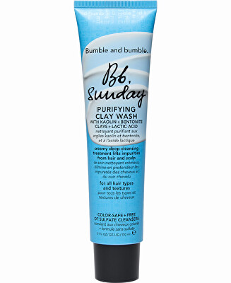 Bumble and bumble - Čisticí šampon a maska ​​2v1 Sunday (Purifying Clay Wash) 150 ml