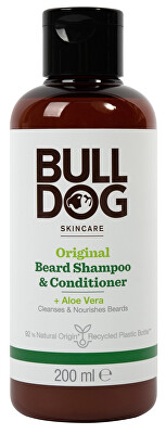 Bulldog - Šampon a kondicionér 2v1 na vousy pro normální pleť Original (Beard Shampoo & Conditioner) 200 ml