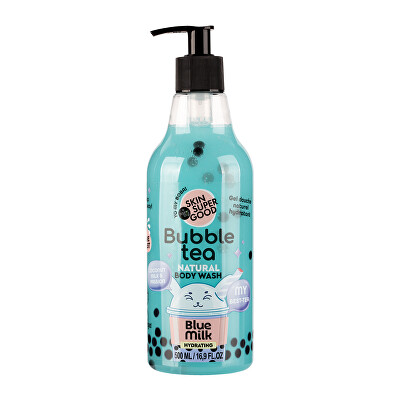 Organic Shop - Hydratační sprchový gel Bubble Tea Blue Milk (Body Wash) 500 ml