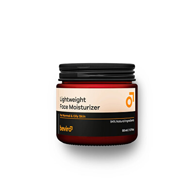 beviro - Lehký hydratační krém pro normální a mastnou pleť (Lightweight Face Moisturizer) 50 g