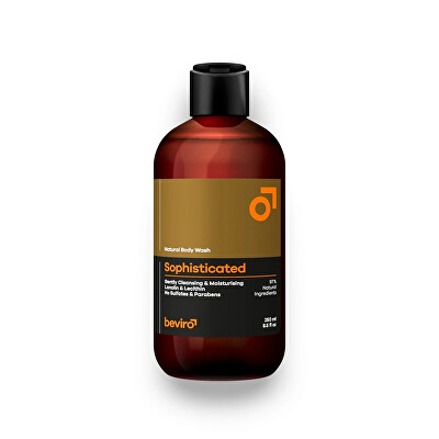 beviro - Přírodní sprchový gel Sophisticated (Natural Body Wash) 250 ml