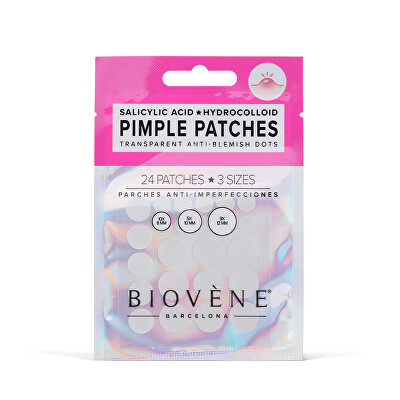 Biovène - Náplast na nedokonalosti Transparent Anti-Blemish Dots 24 ks