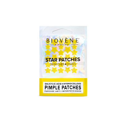 Biovène - Náplast na nedokonalosti Yellow Star Patches 28 ks