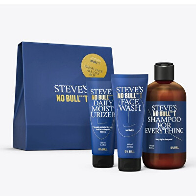Steve's - Dárková sada péče o pleť a vlasy Fresh Face All Day Set