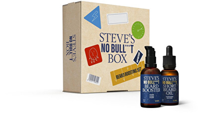Steve's - Dárková sada péče o vousy Beard Boosting Set
