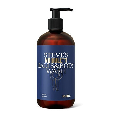 Steve's - Stevův sprchový gel na intimní partie a celé tělo (Balls & Body Wash) 500 ml