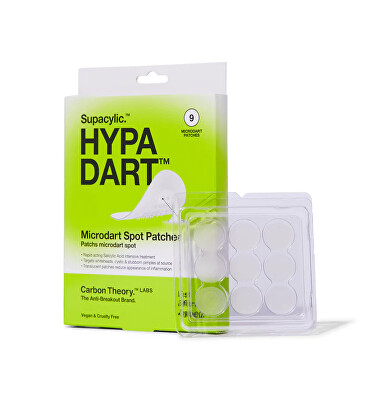 Carbon Theory - Náplasti na akné Supacylic. Hypa Dart (Microdart Spot Matches) 9 ks