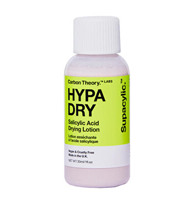 Carbon Theory - Pleťové mléko s kyselinou salicylovou Hypa Dry (Salicylic Acid Drying Lotion) 30 ml