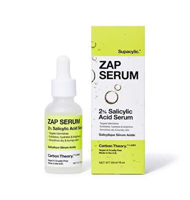 Carbon Theory - Pleťové sérum Supacylic. Zap Serum (Serum) 30 ml
