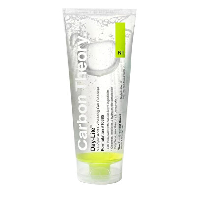 Carbon Theory - Pleťový exfoliační čisticí gel Day-Lite Salicylic Acid (Exfoliating Gel Cleanser) 200 ml