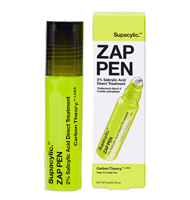 Carbon Theory - Roll-on na nedokonalosti pleti Supacylic. Zap Pen (Salicylic Acid Direct Treatment) 5 ml