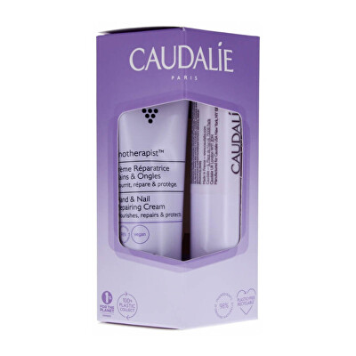 Caudalie - Dárková sada péče o ruce a rty Vinotherapist (Hand & Lip Care Duo)