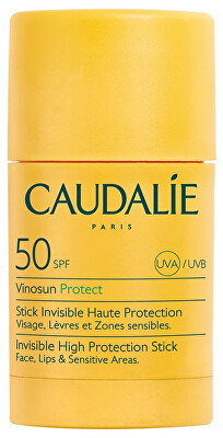 Caudalie - Ochranná tyčinka SPF 50 Vinosun Protect (Invisible High Protection Stick) 15 g