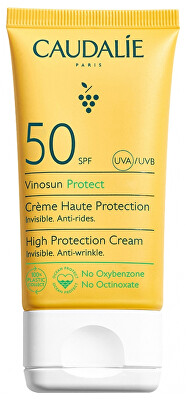 Caudalie - Ochranný pleťový krém na opalování SPF 50+ Vinosun (High Protection Cream) 50 ml