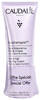 Caudalie - Sada krémů na ruce a nehty Vinotherapist (Hand and Nail Cream Duo) 2 x 75 ml